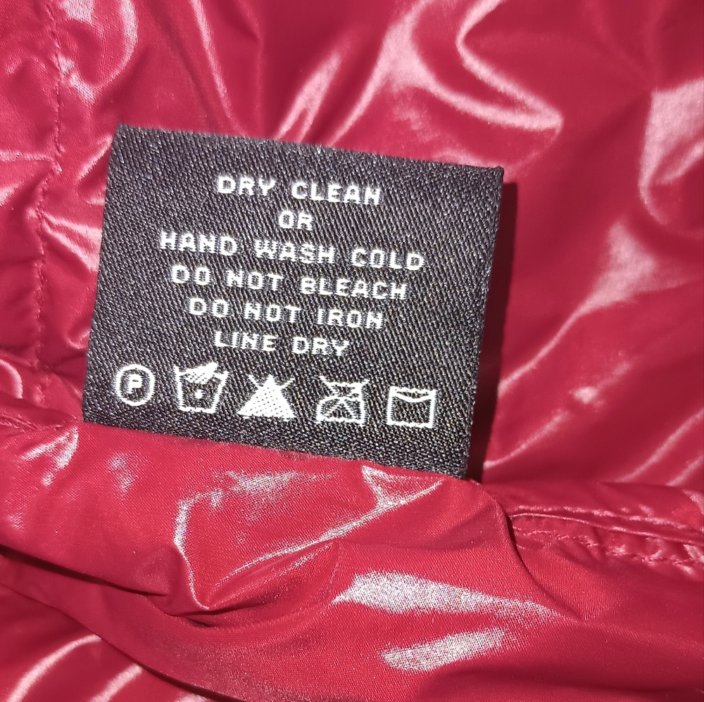 G by Giuliana Deep Red Down Puffer Jacket 1X - Picture 5 of 7